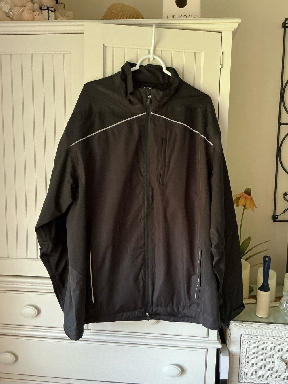 Men’s Black Snake Eyes Golf Rain Jacket ⛳️